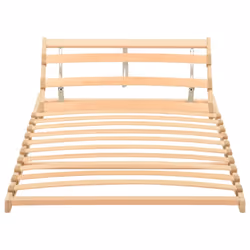 vidaXL Slatted Bed Base with 13 Slats Adjustable Head 70x200 cm Bed Frame - Additional view 3