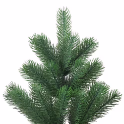 vidaXL Nordmann Fir Artificial Christmas Tree Green Xmas Decoration Tree Set