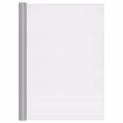 vidaXL Mesh Screen Aluminium 100x2000 cm Silver Garden Fence Insect Screen