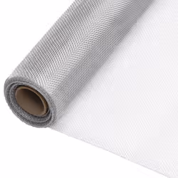 vidaXL Mesh Screen Aluminium 100x2000 cm Silver Garden Fence Insect Screen - Additional view 4