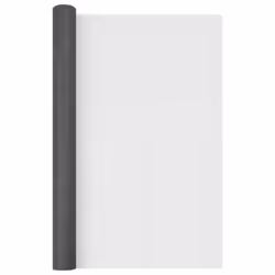 vidaXL Mesh Screen Fiberglass 60x2000 cm Black Outdoor Garden Fence Panel