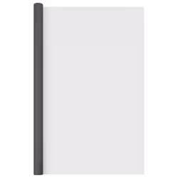 vidaXL Mesh Screen Fiberglass 100x2000 cm Black Outdoor Garden Fence Panel