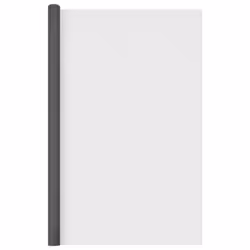 vidaXL Mesh Screen Fiberglass 112x2000 cm Black Outdoor Garden Fence Panel