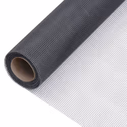 vidaXL Mesh Screen Fiberglass 100x2000 cm Grey Fencing Barrier Fence Panel