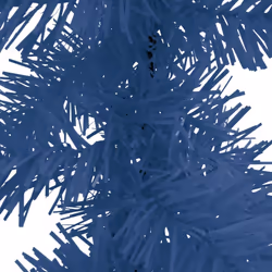 vidaXL Christmas Garland with LED Lights 10 m Blue Holiday Xmas Decoration - Additional view 4