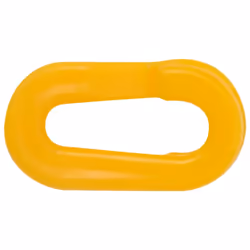 vidaXL Chain Post Set with 10 m Plastic Chain Traffic Safety Warning Signs - Additional view 7
