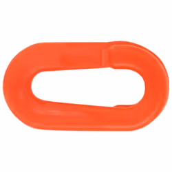 vidaXL 10x Traffic Control Bollards with Chain 75 cm PE Bollard Post and Chain - Additional view 7