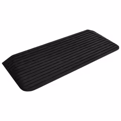 vidaXL 2x Threshold Ramps Rubber Wheelchair Rollators Road Door Curb Ramp - Additional view 4