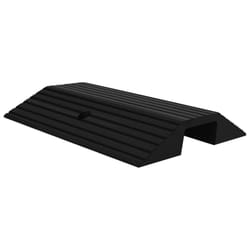 vidaXL Bridge Threshold Ramp Rubber Wheelchair Rollators Road Door Curb Ramp
