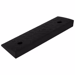 vidaXL 2x Kerb Ramps Rubber Wheelchair Trolley Scooter Road Curb Door Ramp - Additional view 4