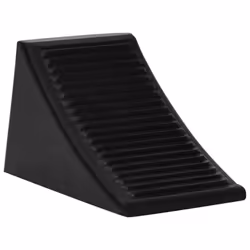 vidaXL 4x Wheel Chocks 16x9x9 cm Rubber Vehicle Car Stopper Wheel Blocker