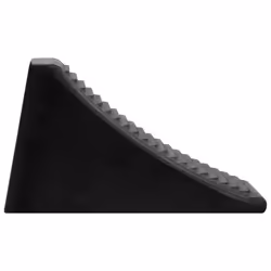 vidaXL 4x Wheel Chocks 16x9x9 cm Rubber Vehicle Car Stopper Wheel Blocker - Additional view 4