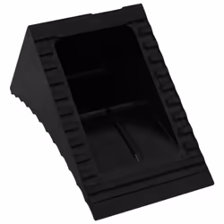 vidaXL 2x Wheel Chocks 29x16x19 cm Rubber Car Vehicle Wheel Stopper Blocker - Additional view 7