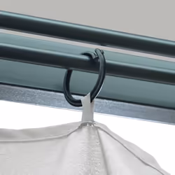 vidaXL Gazebo with Curtain&LED String Lights 300x300 cm Cream Aluminium Tent