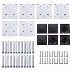 Fence Panel Set WPC 872x146 cm Grey - Additional view 10