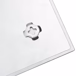 vidaXL Wall Mounted Magnetic Board Glass 100x60 cm Dry Erasw Writing Board - Additional view 5