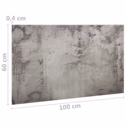 vidaXL Wall Mounted Magnetic Board Glass 100x60 cm Dry Erasw Writing Board - Additional view 6