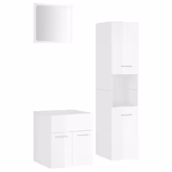 VidaXL 3070952, White, 410 mm, 385 mm, 460 mm, 40 cm, 1.5 cm