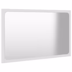 vidaXL Bathroom Furniture Set White Engineered Wood Wall Cabinet Indoor Rack - Additional view 6