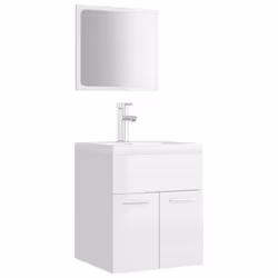 VidaXL 3071339, White, Wood, 910 mm, 390 mm, 180 mm, 1 pc(s)