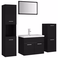 VidaXL 3071361, Black, 600 mm, 385 mm, 460 mm, 60 cm, 1.5 cm