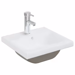 vidaXL Bathroom Furniture Set Chipboard Wall Mirror Multi Sizes Multi Colors - white - Additional view 6