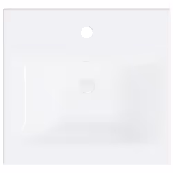 vidaXL Bathroom Furniture Set Chipboard Wall Mirror Multi Sizes Multi Colors - white - Additional view 7