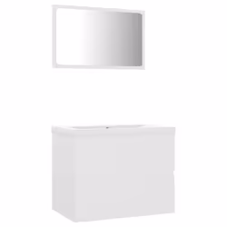 VidaXL 3071585, White, Wood, 610 mm, 395 mm, 185 mm, 1 pc(s)