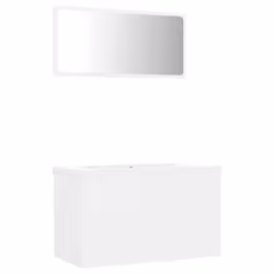 VidaXL 3071594, White, Wood, 810 mm, 395 mm, 185 mm, 1 pc(s)