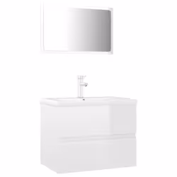 VidaXL 3071681, White, Wood, 610 mm, 390 mm, 180 mm, 1 pc(s)