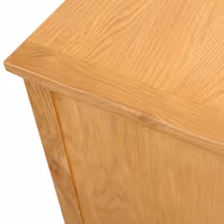 vidaXL Solid Oak Wood TV Cabinet Living Room TV Stands Units Side Cabinet - Additional view 4