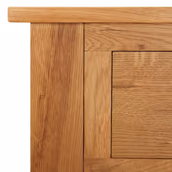 vidaXL Solid Oak Wood Dressing Table Wooden Console Hallway Entryway Table - Additional view 6