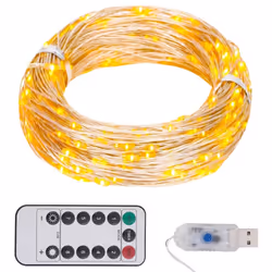 vidaXL LED String with 300 LEDs Warm White 30 m Seasonal Holiday Ornament Home