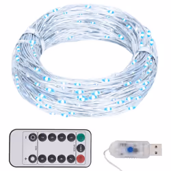 vidaXL LED String Holiday Decoration Ornament Home 15 m/30 m Multi Colours - cold white