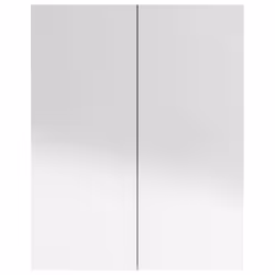vidaXL Bathroom Mirror Cabinet MDF Home Wall Storage Cabinet Multi Colours - shining black - Additional view 4