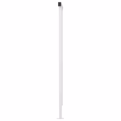 vidaXL Manual Retractable Awning with LED 4x3 m Yellow and White Outdoor PATIO