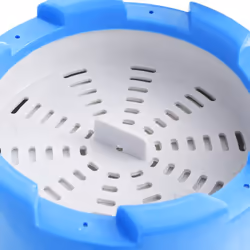 VidaXL 3070801 above ground pool Framed pool Round 7200 L Blue, Grey - Additional view 7