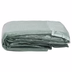 vidaXL Greenhouse Replacement Cover 300x300x200 cm Green Plant House Garden
