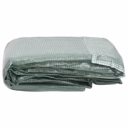 vidaXL Greenhouse Replacement Cover 300x1500x200 cm Green Plant House Garden