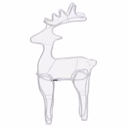 vidaXL Reindeer Christmas Decoration with Mesh 306 LEDs Xmas Decoration Set - Additional view 6
