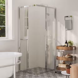 vidaXL Shower Cabin ESG Bathroom Shower Enclosure Cabinet Screen Cabin Cubicle