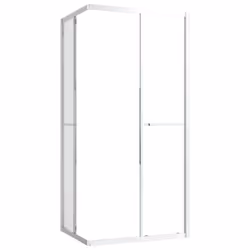 vidaXL Shower Cabin ESG Bathroom Shower Enclosure Cabinet Screen Cabin Cubicle - Additional view 4