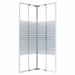 vidaXL Shower Cabin ESG Bathroom Shower Enclosure Cabinet Screen Cabin Cubicle