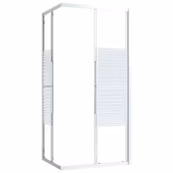 vidaXL Shower Cabin ESG Bathroom Shower Enclosure Cabinet Screen Cabin Cubicle - Additional view 4