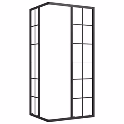 vidaXL Shower Cabin ESG Bathroom Shower Enclosure Cabinet Screen Cabin Cubicle