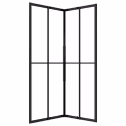 vidaXL Shower Cabin ESG Bathroom Shower Enclosure Cabinet Screen Cabin Cubicle