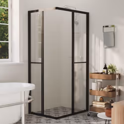 vidaXL Shower Cabin ESG Bathroom Shower Enclosure Cabinet Screen Cabin Cubicle