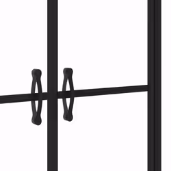 vidaXL Shower Door Clear ESG (78-81)x190 cm Bathroom Enclosure Cabinet Screen - Additional view 3