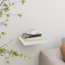 VidaXL 326567 shelve MDF, Metal Oak, White - Additional view 2