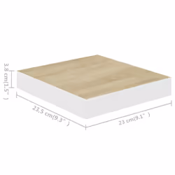 VidaXL 326567 shelve MDF, Metal Oak, White - Additional view 7